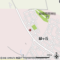 青森県むつ市緑ヶ丘24周辺の地図