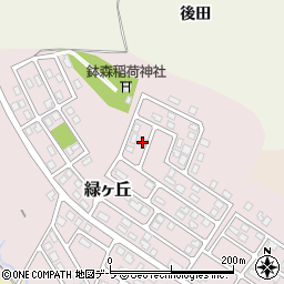 青森県むつ市緑ヶ丘20-3周辺の地図