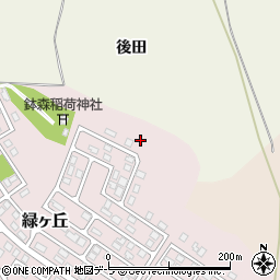 青森県むつ市緑ヶ丘18周辺の地図