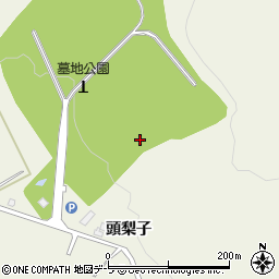 青森県むつ市田名部頭梨子周辺の地図