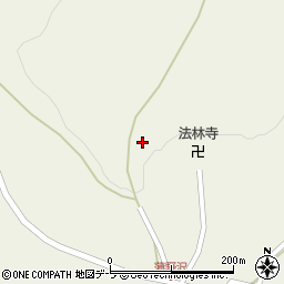 青森県東通村（下北郡）蒲野沢周辺の地図