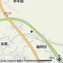 青森県むつ市田名部槌川目31周辺の地図