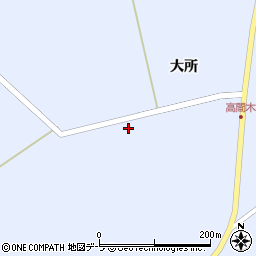 青森県下北郡東通村目名大所周辺の地図