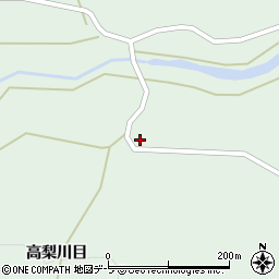 青森県むつ市関根高梨川目48-1周辺の地図