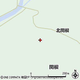 青森県むつ市関根北関根ノ内久内田周辺の地図