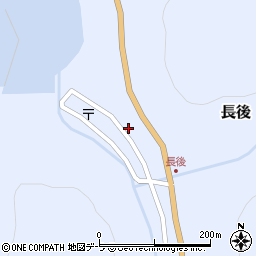 青森県下北郡佐井村長後長後11周辺の地図