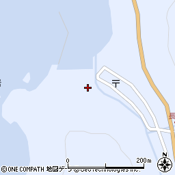 青森県下北郡佐井村長後長後34周辺の地図