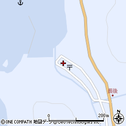 青森県下北郡佐井村長後長後39周辺の地図