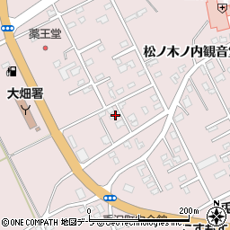 青森県むつ市大畑町松ノ木207-4周辺の地図