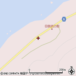 日鉄尻屋鉱山労組周辺の地図