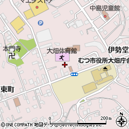 青森県むつ市大畑町本門寺前19周辺の地図