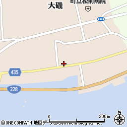 大島美容院周辺の地図