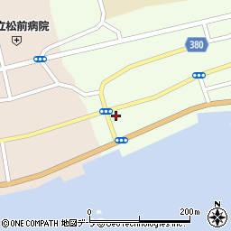 北海道松前郡松前町博多36周辺の地図