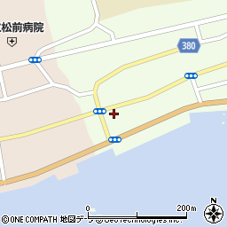 北海道松前郡松前町博多35周辺の地図