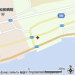 北海道松前郡松前町博多34周辺の地図