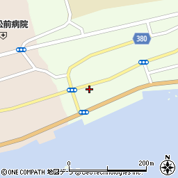 北海道松前郡松前町博多33周辺の地図