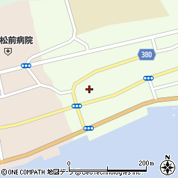 北海道松前郡松前町博多88周辺の地図