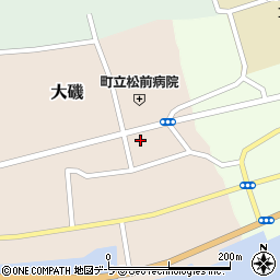 日本調剤松前薬局周辺の地図