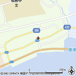 北海道松前郡松前町博多71周辺の地図