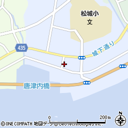 北海道松前郡松前町唐津23-3周辺の地図