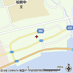 北海道松前郡松前町博多73周辺の地図