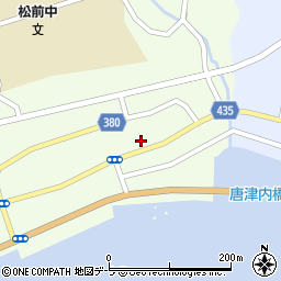 北海道松前郡松前町博多67周辺の地図