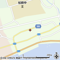 北海道松前郡松前町博多162周辺の地図