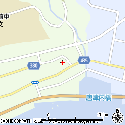 北海道松前郡松前町博多147周辺の地図