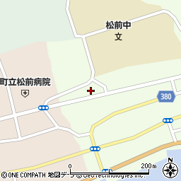 北海道松前郡松前町博多230周辺の地図