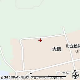 北海道松前郡松前町大磯245周辺の地図