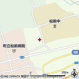 北海道松前郡松前町博多234周辺の地図