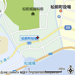 永井歯科医院松前診療所周辺の地図