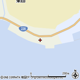 北海道松前郡松前町月島11周辺の地図