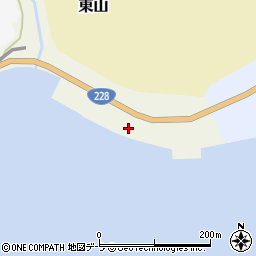 北海道松前郡松前町月島16周辺の地図