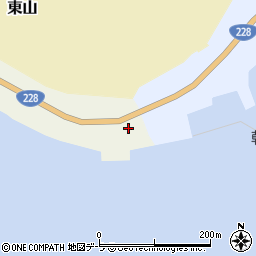 北海道松前郡松前町月島4周辺の地図