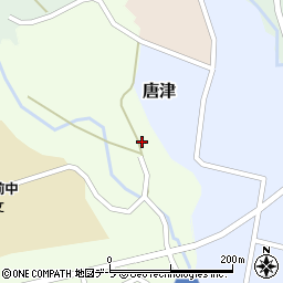 北海道松前郡松前町博多312周辺の地図