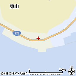 北海道松前郡松前町月島62周辺の地図