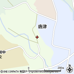 北海道松前郡松前町博多315周辺の地図