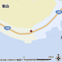 北海道松前郡松前町月島57周辺の地図