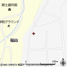 北海道松前郡松前町豊岡597周辺の地図