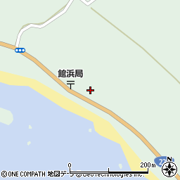 北海道松前郡松前町館浜158-2周辺の地図