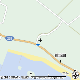 北海道松前郡松前町館浜256周辺の地図