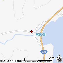 北海道松前郡福島町宮歌112周辺の地図
