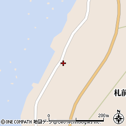 北海道松前郡松前町札前111-1周辺の地図