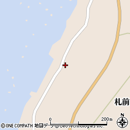 北海道松前郡松前町札前117周辺の地図