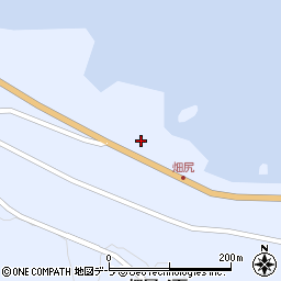 青森県下北郡風間浦村下風呂畑尻ノ下周辺の地図