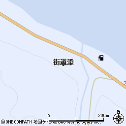 青森県風間浦村（下北郡）下風呂（街道添）周辺の地図