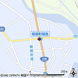 福島町福島周辺の地図