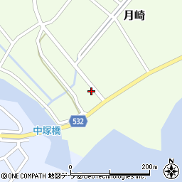 北海道松前郡福島町月崎205周辺の地図