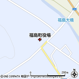 福島町役場　税務課周辺の地図